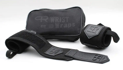 Apex Ritual – Fitness Wristbands Straps – Gym Powerlifting Wrist Brace Weightlifting Protector (1 Pair)