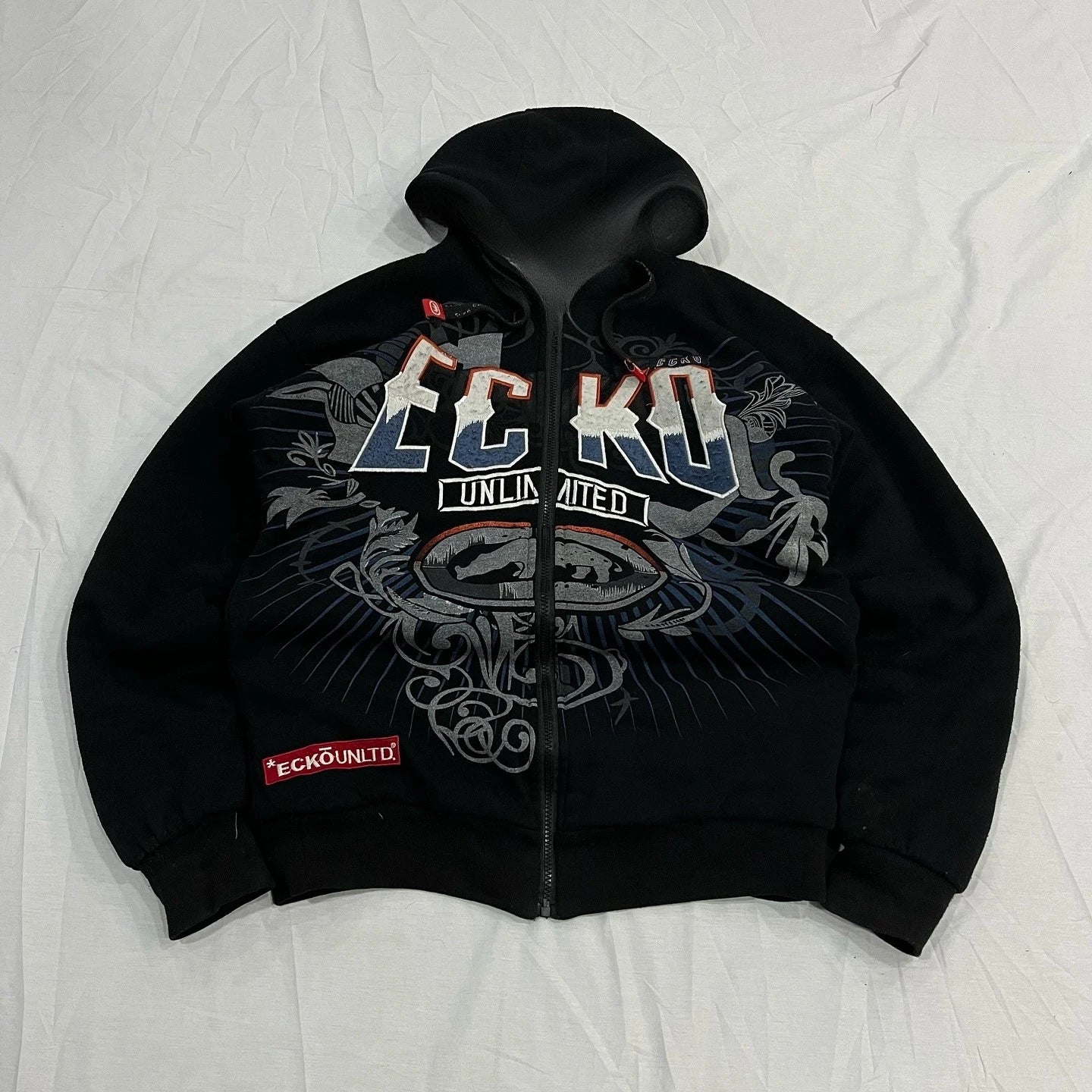 Apex Ritual – Explosions Y2K Hooded Sweater Men – American Retro Hip-Hop Graffiti Unisex Zipper Hoodie