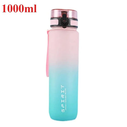 Apex Ritual – モチベーションを高めるスポーツウォーターボトル 500ml–1000ml – 漏れ防止 BPAフリー ジム用ドリンクボトル