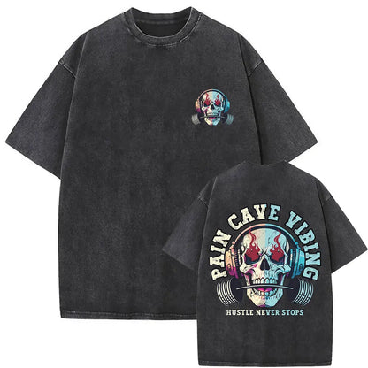 Apex Ritual – Anti Social Lifting Club スケルトン ジム ポンプ カバー Tシャツ – 面白いヴィンテージ ボディービル Tシャツ