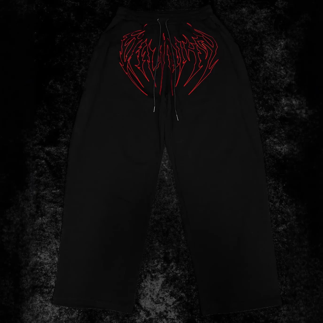 BREATHEDIVINITY men's sports pants for jogging, fitness and leisure, with printed patterns, straight and wide fit long pants