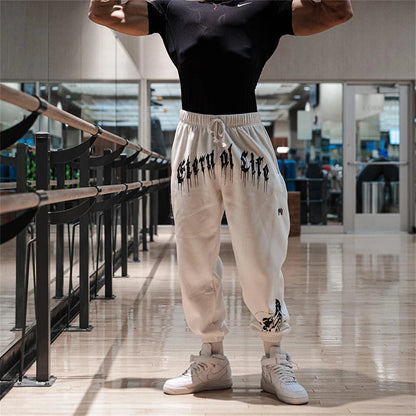 Apex Ritual Men's Gym Joggers – Cotton Streetwear Sweatpants
