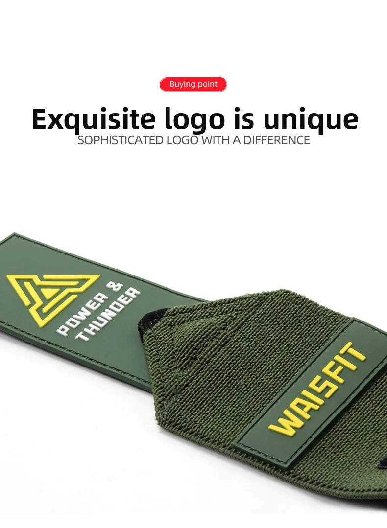 1Pair Premium Wrist Band Wrist Support Brace Strap Extra Strength Weightlifting Wrist Wrap Bandage for Fitness Gym Training Gift
