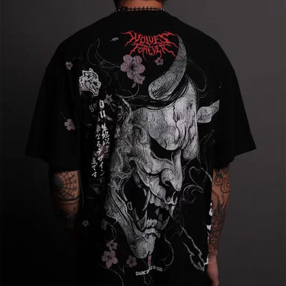 Men's Oversized Martial Arts Graphic Workout T-Shirt - APEX RITUAL men's t-shirts