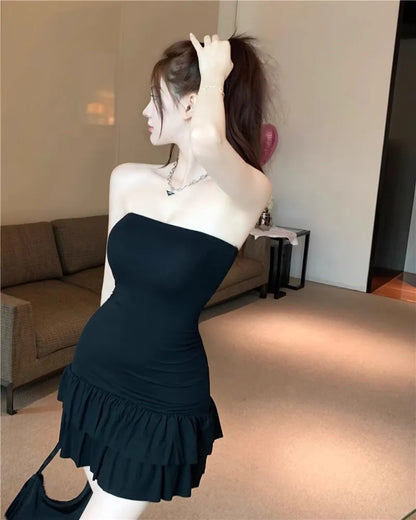 Women's Off-Shoulder Tiered Dress