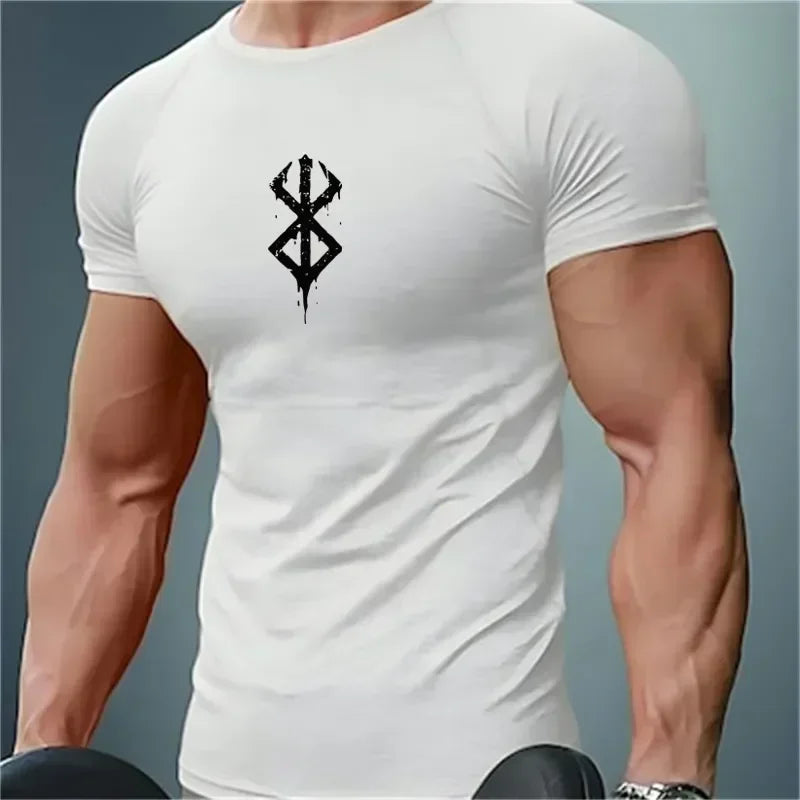 Apex Ritual Men's Compression Shirt – Quick-Dry Rash Guard Training Top