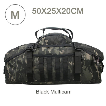 25L 45L 80L Sport Travel Bag Molle Tactical Backpack Gym Fitness Bag Large Duffle Bags for Camping Hunting Fishing