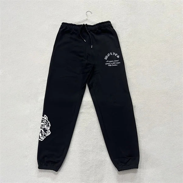 DARC SPORT ankle-length sweatpants, American-style fleece pants, fall/winter fitness training pants, men's and women's matching