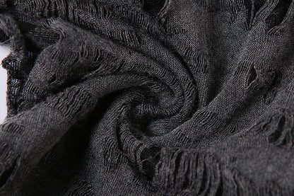 Gray Mystic Sexy Lace Cutout Retro Mature Charm Feminine Party Queen Senior Women's Long Sleeve Tuxedo Top