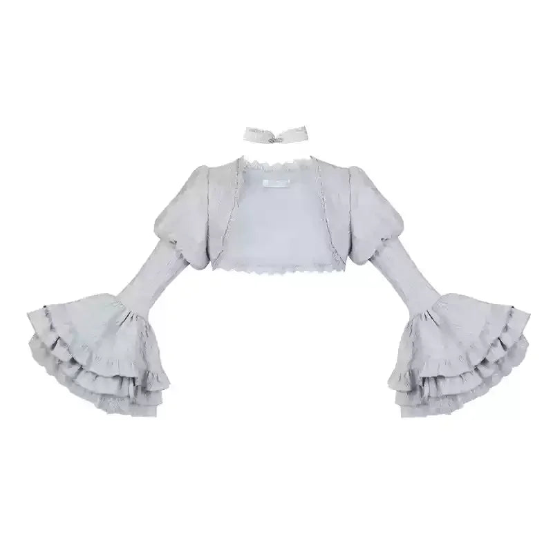Women's Gothic Camisole Fishtail Skirt Set