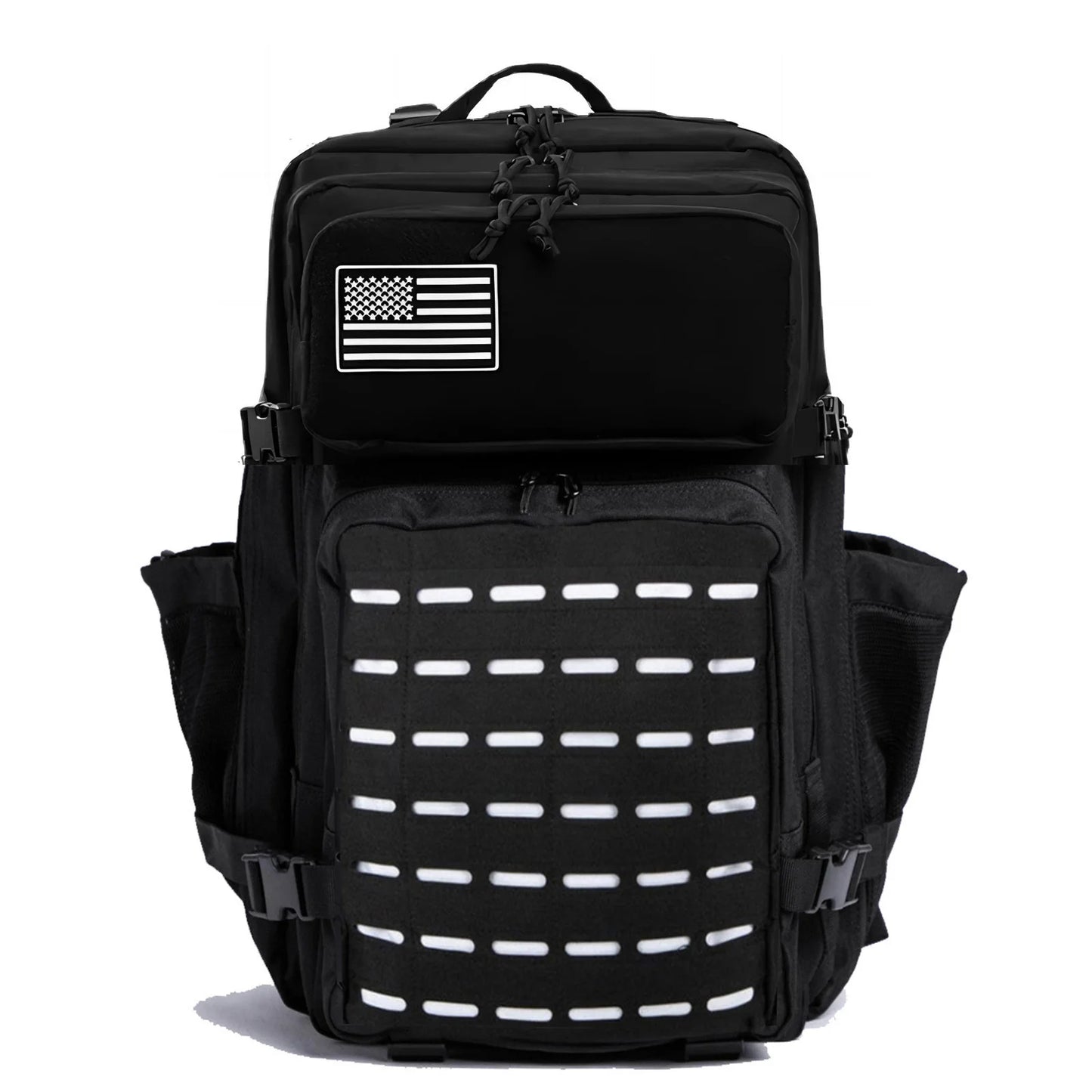 Apex Ritual – タクティカルMOLLEハンティングバックパック 25L/50L – EDC ジム＆アウトドアハイキングリュックサック ボトルホルダー付き