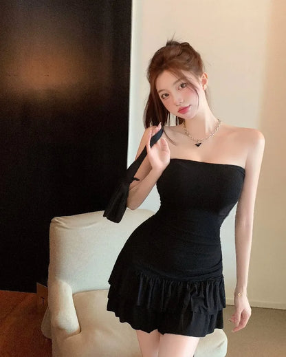 Women's Off-Shoulder Tiered Dress