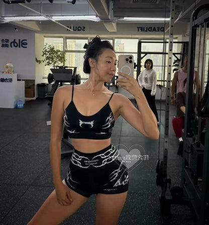 Civilregime Sports Bra Top Quick Dry Fitness Anti Shock Gathered Yoga Top Women's Slim Fit Curve Vest Moisture Wicking