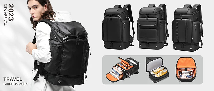 SWISS MILITARY Travel Backpack Large Capacity Waterproof USB Expandable Bag 17.3 Laptop Bag Men Outdoor Sports Backpacks Mochila