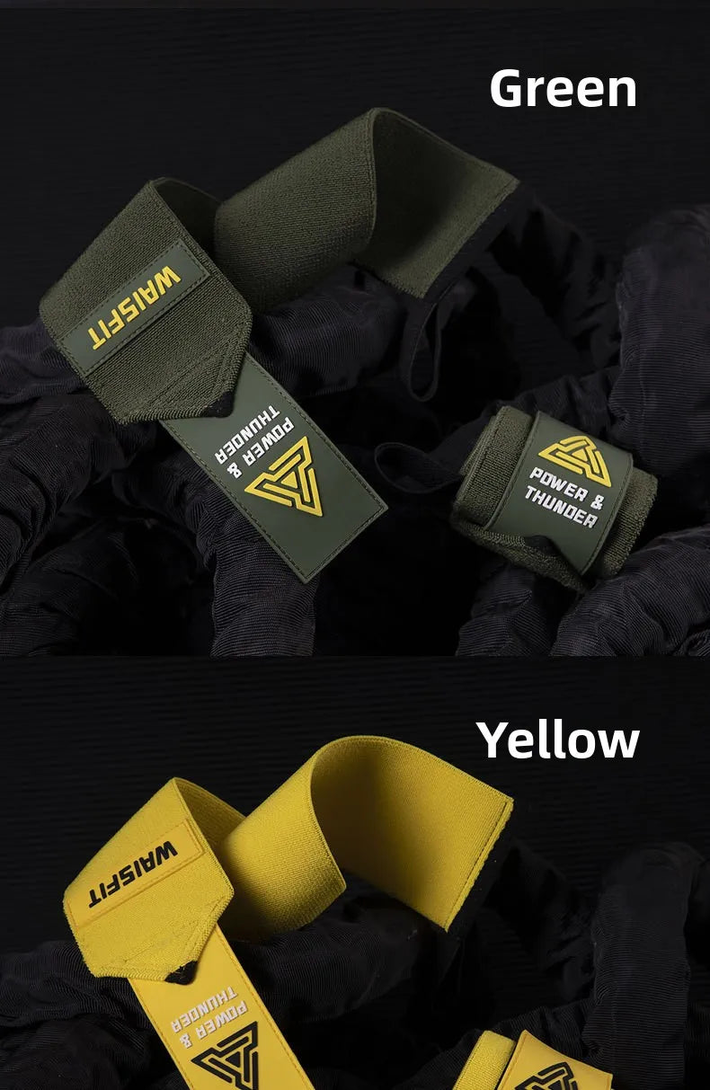 1Pair Premium Wrist Band Wrist Support Brace Strap Extra Strength Weightlifting Wrist Wrap Bandage for Fitness Gym Training Gift