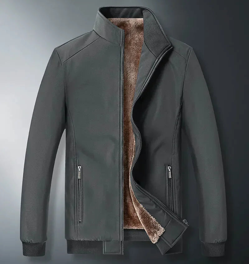 Men Windbreaker Streetwear Winter Fleece Jackets Plus Size 6XL 7XL 8XL Thicken Warm Varsity Jacket Coat For Men Parkas Overcoats