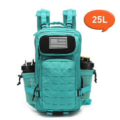 Apex Ritual – タクティカルMOLLEハンティングバックパック 25L/50L – EDC ジム＆アウトドアハイキングリュックサック ボトルホルダー付き