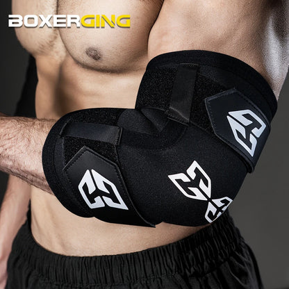 Weightlifting Elbow Brace Support Neoprene Compression Elbow Pads Arm Sleeves Protector For Powerlifting Gym strength Fitness