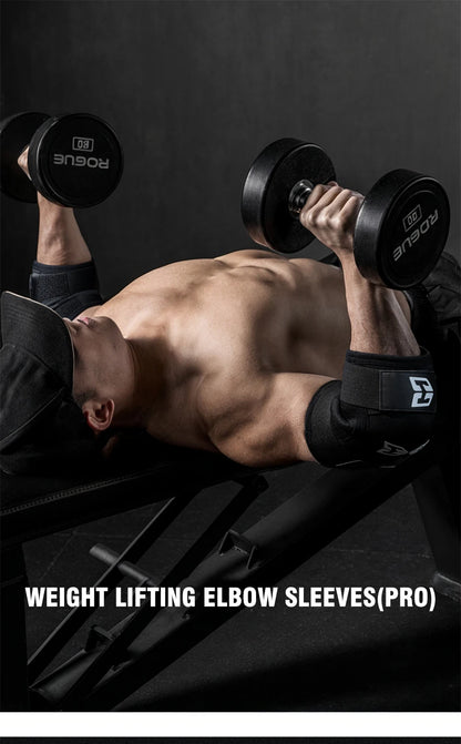 Weightlifting Elbow Brace Support Neoprene Compression Elbow Pads Arm Sleeves Protector For Powerlifting Gym strength Fitness