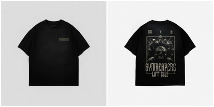 NOTHING GIVEN Oversized Loose Running T-Shirts Mens Gym REAPERS Fitness Sports Half Sleeve T Shirt Graphic Unisex Workout Tops