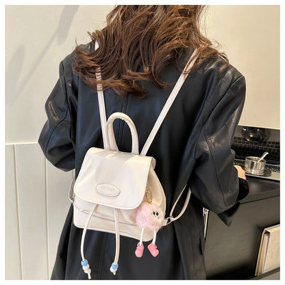 Faionable Retro Commuter Bapa 2023 New Sle Casual Versatile Korean Version Single oulder Bag Soft PU Magnetic Bul...