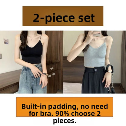 Women's Padded Sporty Strap Tank Top