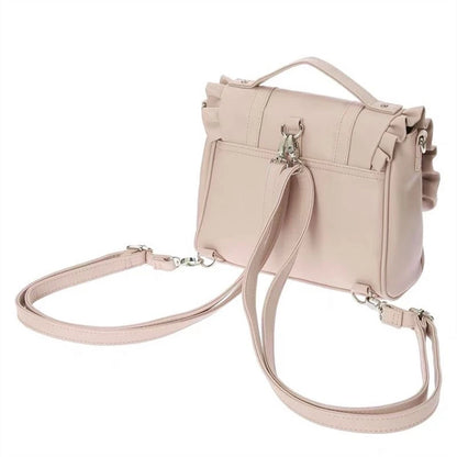 Mine Department Lolita Women's Bag Bow Control Strap Love Handbag Sweet Cute One Shoulder Oblique Span Women's Student Backpack