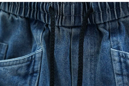 Fashionable Harem Jeans Outdoor Casual Men's Trousers Luxury Brand Men Clothing