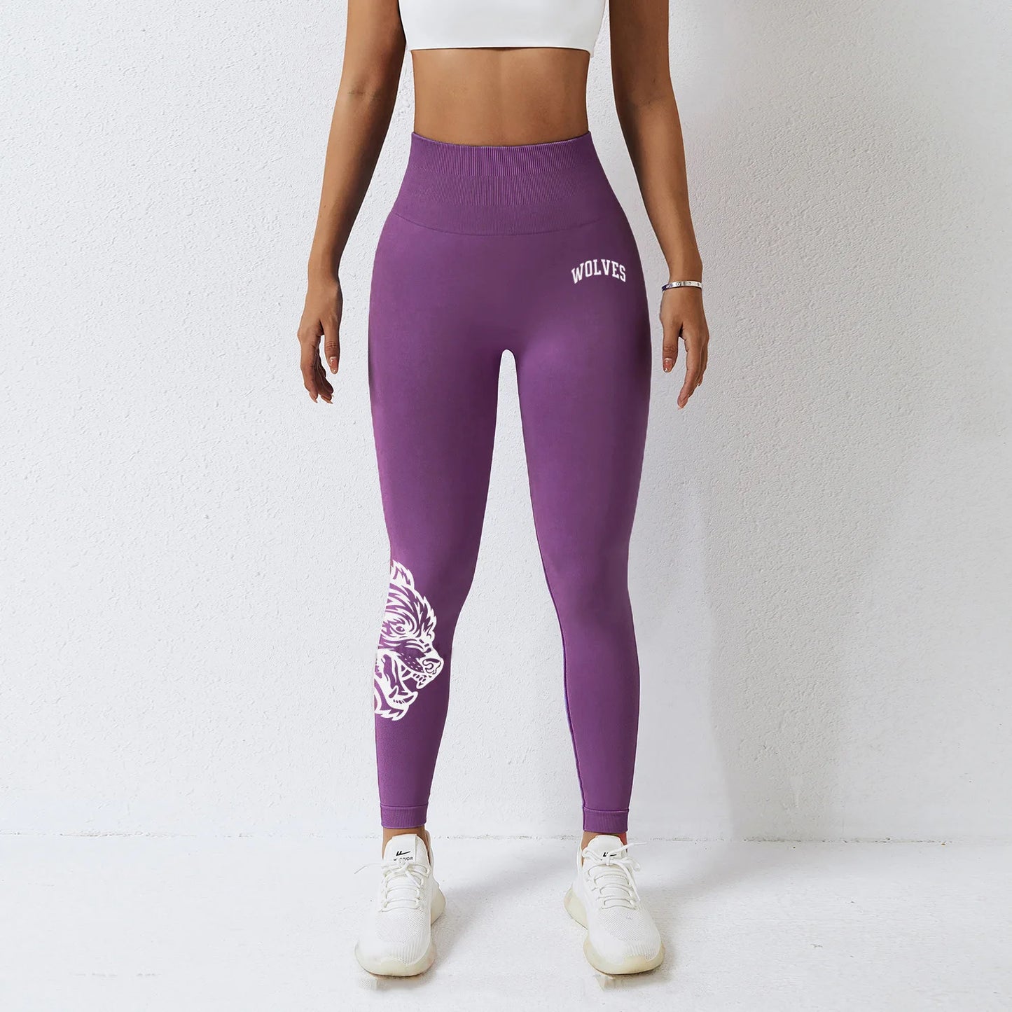 Darcsport Fitness Yoga Pants - Seamless Thigh Lift High-Waist High-Polish Fitness Pants for Women with Good Elasticity
