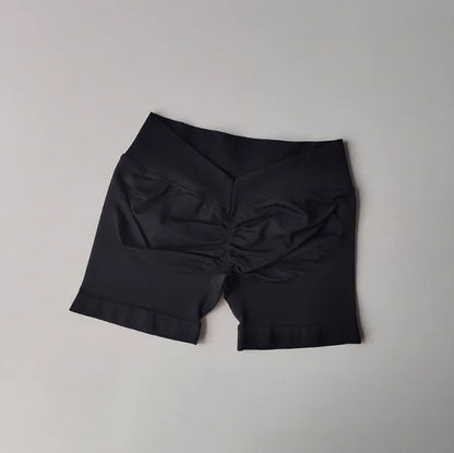 APEX RITUAL ウィメンズ シームレス トレーニングショーツ – Vウエストコンプレッション