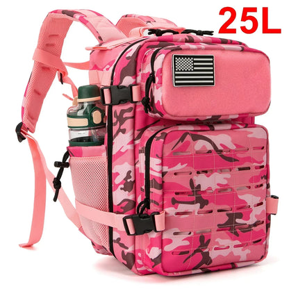 Apex Ritual – タクティカルMOLLEバックパック 25L/45L – ミリタリースタイル ジム＆アウトドア ハイキングリュックサック