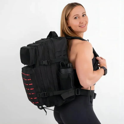 25L/50L Tactical Backpack Bag Hunting MOLLE Backpack GYM for Men Outdoor Hiking Travel Rucksack Witch 2 Bottle Holders