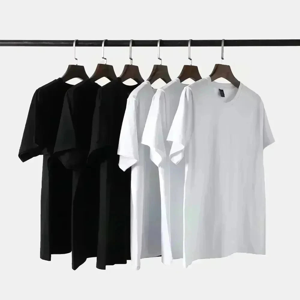 Harajuku Streetwear Hip Hop Men's Tattoo Chicano Front Fross Short Sleeve T-shirt Personality Gangster West Coast Streetwear