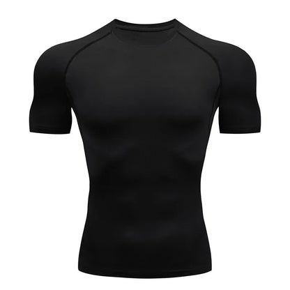 Apex Ritual Men's Compression Shirt – Quick-Dry Rash Guard Training Top
