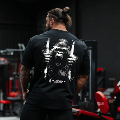 Apex Ritual – オーバーサイズ ジムTシャツ – ゆったり 通気性 ボディビルディング フィットネスTシャツ