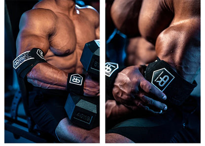 Elbow Straps Gym Fitness Weight Lifting Elbow Wraps High Elastic Sport Crossfit Elbow Support Workout Protector