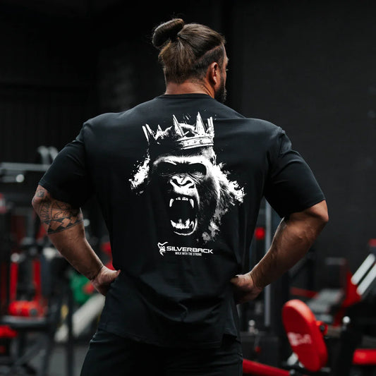 Apex Ritual – オーバーサイズ ジムTシャツ – ゆったり 通気性 ボディビルディング フィットネスTシャツ