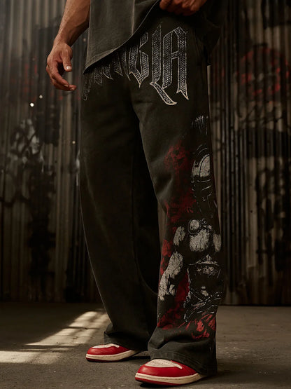 Apex Ritual Men's Cotton Training Pants – Loose-Fit Breathable Joggers