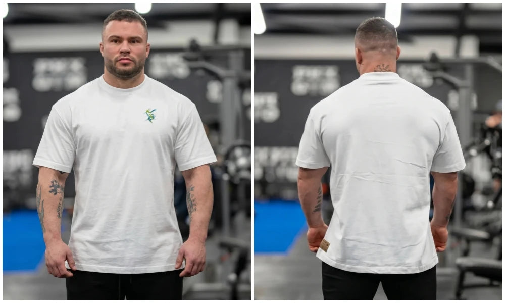 SILVERBACK Muscle Fitness T-shirt Summer Men's Athleisure Workout short sleeve Shirts cotton Fitness Tee Gym Sports Shirt Tops