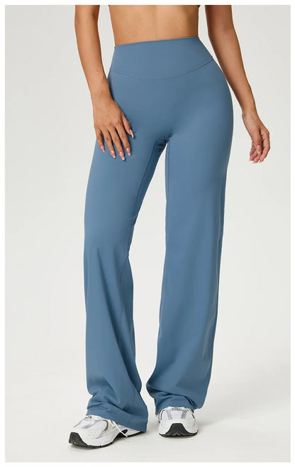 Women's Workout Wide-Leg High-Waist Leggings