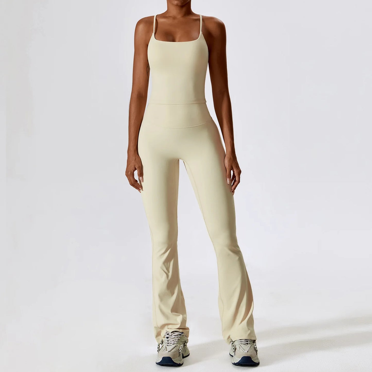 Apex Ritual – ヨガセット 2点セット シームレス レディース スポーツウェア – ジム レギンス フィットネス ブラ クロップトップ