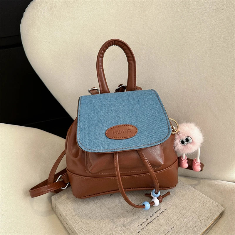 Faionable Retro Commuter Bapa 2023 New Sle Casual Versatile Korean Version Single oulder Bag Soft PU Magnetic Bul...