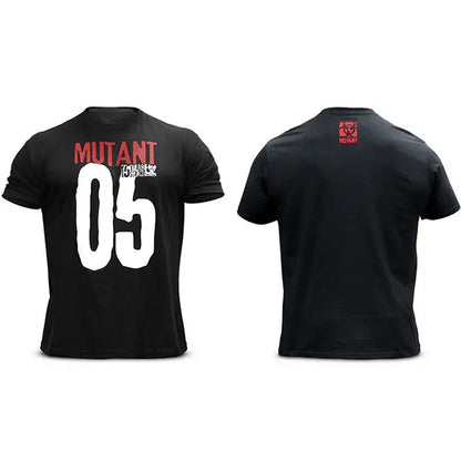 Apex Ritual – メンズ伸縮性丸首フィットネスTシャツ – 通気性コットン トレーニング スポーツTシャツ