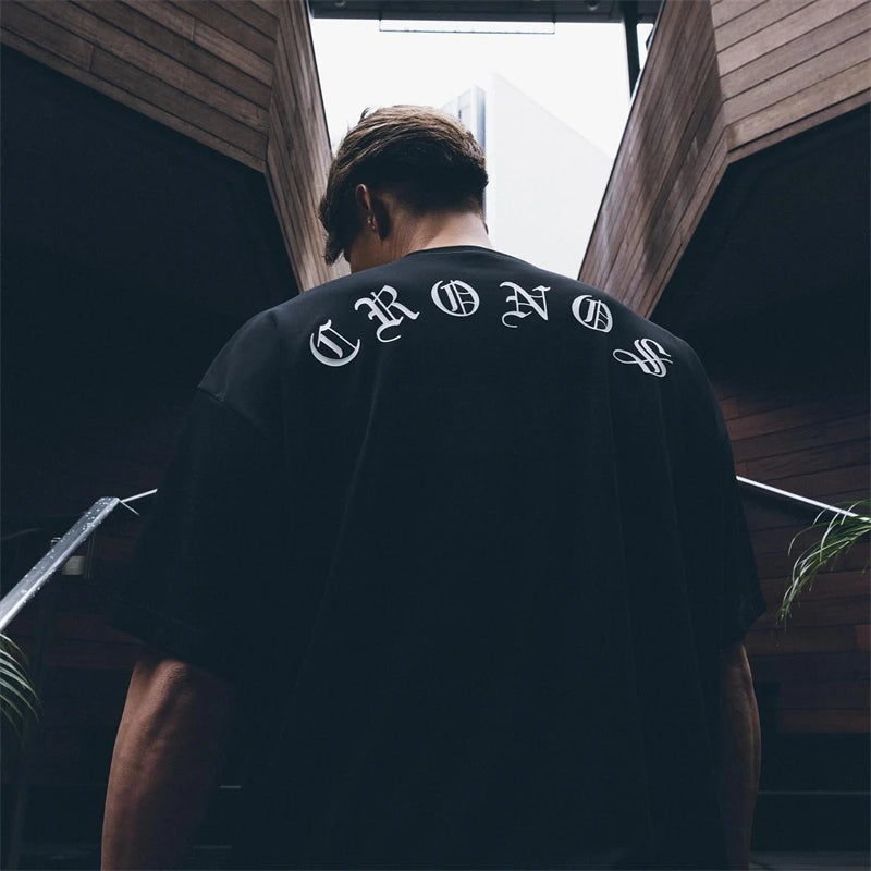 Women's CRONOS Oversized Cotton Workout T-Shirt