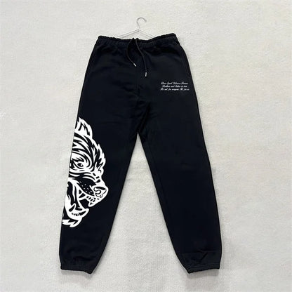 DARC SPORT ankle-length sweatpants, American-style fleece pants, fall/winter fitness training pants, men's and women's matching