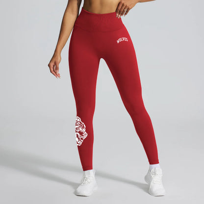 Darcsport Fitness Yoga Pants - Seamless Thigh Lift High-Waist High-Polish Fitness Pants for Women with Good Elasticity