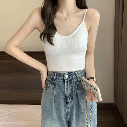 Women's Padded Sporty Strap Tank Top