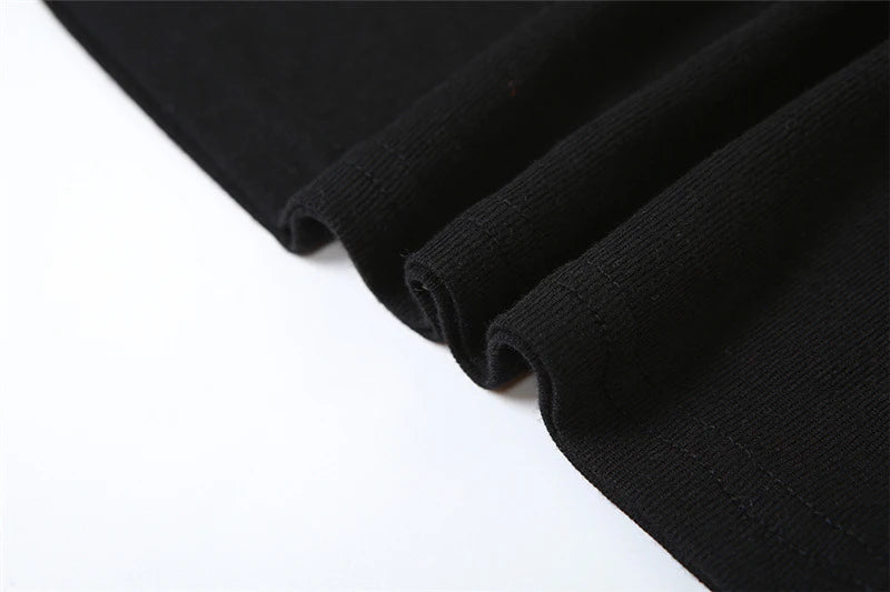 Y2k Aesthetic Simple Fashion Women's Tee Shirts Slash Neck Long Sleeve Solid Casual T-Shirts Vintage Off Shoulder Trendy Tshirts