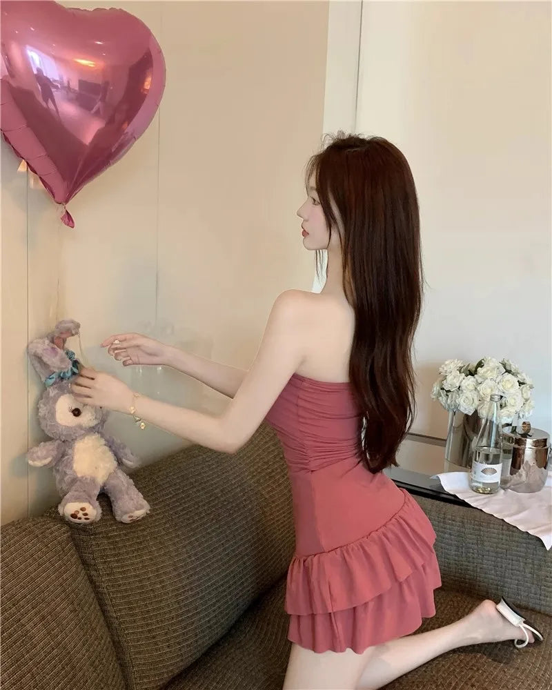 Women's Off-Shoulder Tiered Dress