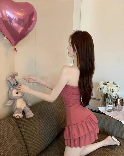 Women's Off-Shoulder Tiered Dress